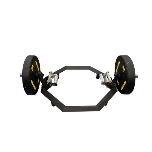 Трэп-гриф LIVEPRO Hex Bar 18 кг, черный/серебряный