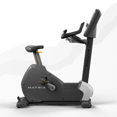 Вертикальный велотренажер Matrix Performance. Консоль Premium LED