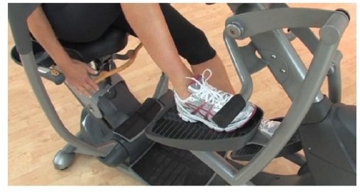 Эллиптический тренажер Octane Fitness xR6ce, удобные педали