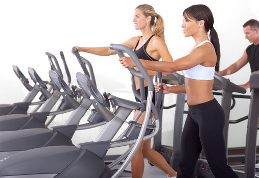 Эллиптический тренажер Octane Fitness Pro 3700, 30 уровней нагрузки изменяются одним нажатием кнопки