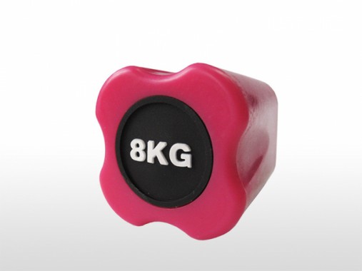 Бодибар 8 кг розовый наконечник OFT FT-BDB-8