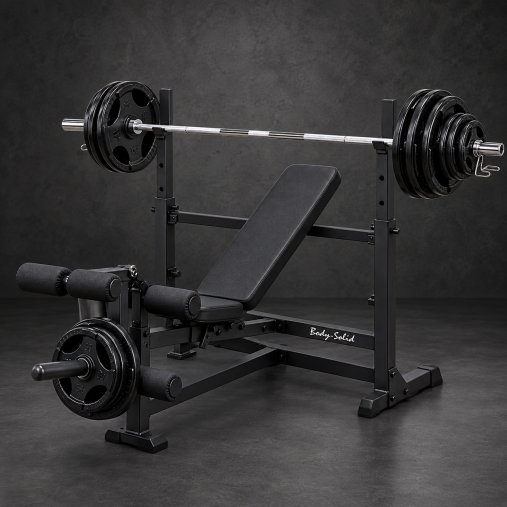 Универсальная скамья для жима (черная) Body-Solid GDIB46LB Универсальная скамья для жима (черная) Body-Solid GDIB46LB
