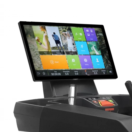 Беговая дорожка профессиональная BRONZE GYM T1000M PRO TFT TURBO (2025) с русификацией