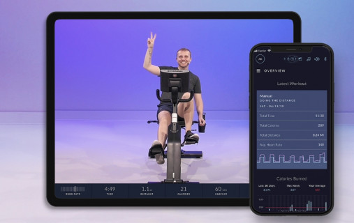 Велотренажер Schwinn 590R с горизонтальной посадкой