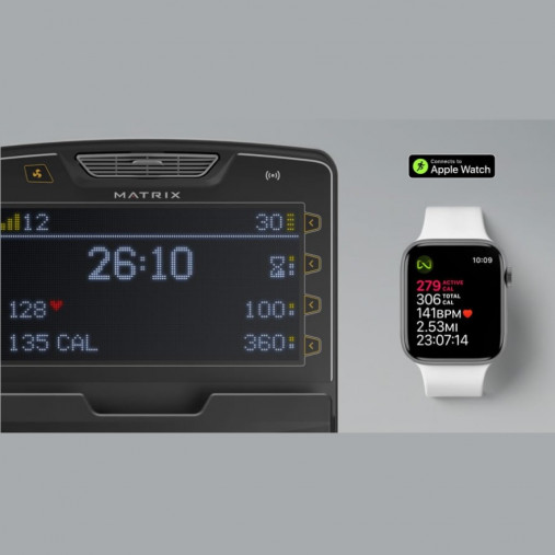 Лестница-эскалатор Matrix Performance. Консоль Premium LED