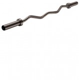 Гриф олимпийский слабоизогнутый 47", с упорным подшипником