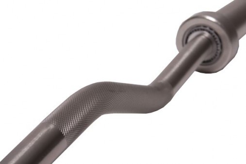 Гриф олимпийский слабоизогнутый 47", с упорным подшипником