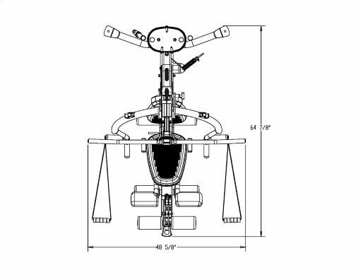 Многофункциональный силовой комплекс INSPIRE M2 (M202B) со стеком 75 кг