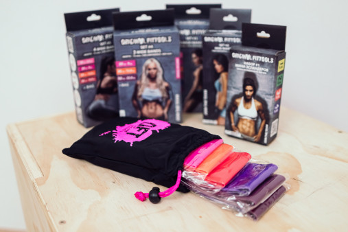 Набор из 3 широких мини-эспандеров OFT