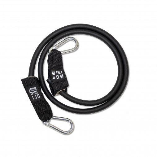 Эспандер из натурального латекса с карабинами сопротивление 40 lbs OFT Эспандер из натурального латекса с карабинами сопротивление 40 lbs OFT