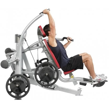 Жим от плеч с независимыми рычагами Hoist RPL-5501 тренажер на свободных весах