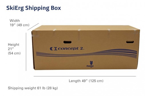 Лыжный тренажер Concept2 SkiErg PM5 с подставкой FloorStand в комплекте