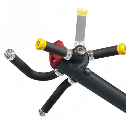 Подтягивание, отжимание с помощью, на прямых ногах. Гравитрон HOIST ROC-IT RS-1700 черный