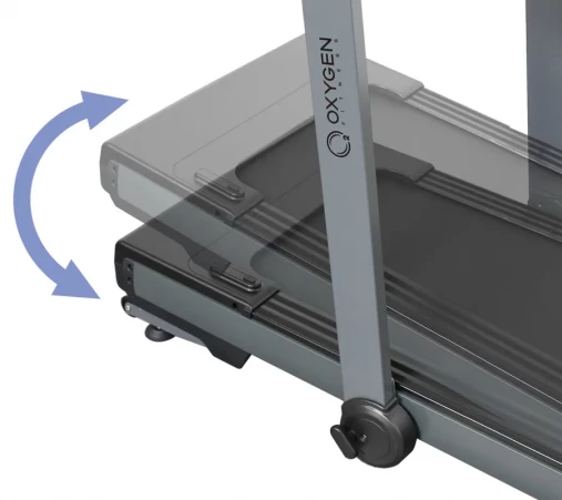 Компактная беговая дорожка Oxygen T-COMPACT B с углом наклона