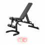 Универсальная регулируемая силовая скамья Body-Solid GFID31 (черная) для пресса, упражнений со штангой и гантелями