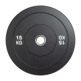 Диск бамперный 51 мм. обрезиненный 15 кг VictoryFit