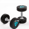 Гантели в уретане LIVEPRO Premium Urethane Dumbbells 38 кг, черный/синий