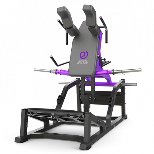 Тренажер Гак V-присед серии Peach Builder PB311 нагружаемый дисками