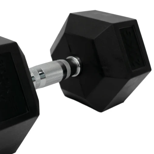 Набор гексагональных обрезиненных гантелей BRONZE GYM 27,5-50 кг - 10 пар, шаг 2,5 кг Набор гексагональных обрезиненных гантелей BRONZE GYM 27,5-50 кг - 10 пар, шаг 2,5 кг
