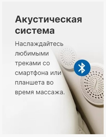 Массажное кресло Méridien California (color: Black + Brown)